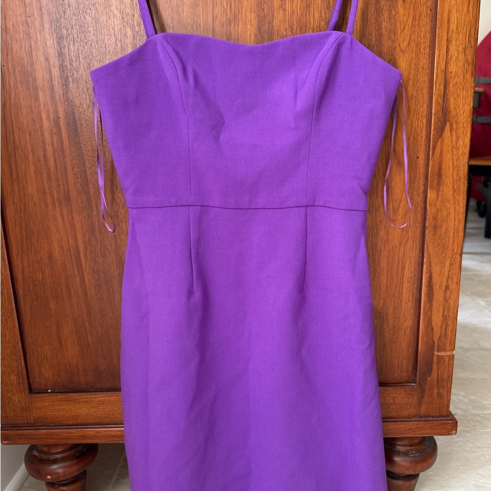 Purple Spaghetti Strap French Connection Dress